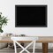 Cork Board, Mezzanotte Black Wood Frame - Bulletin Board, Organization Board, Pin Board